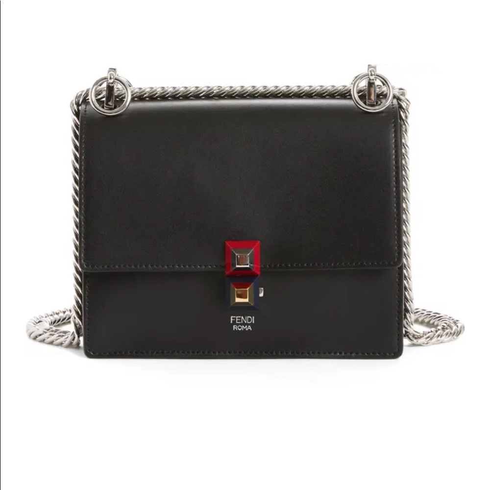 ⭐️Fendi Kan I Leather Bag authentic💕 - Picture 2 of 13